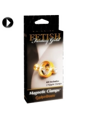 Magnetic Clamps von Fetish Fantasy Gold