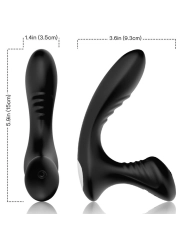 Storm Vibrator Anal Prostata & Stecker Fernbedienbares Schwarz von Armony Anal