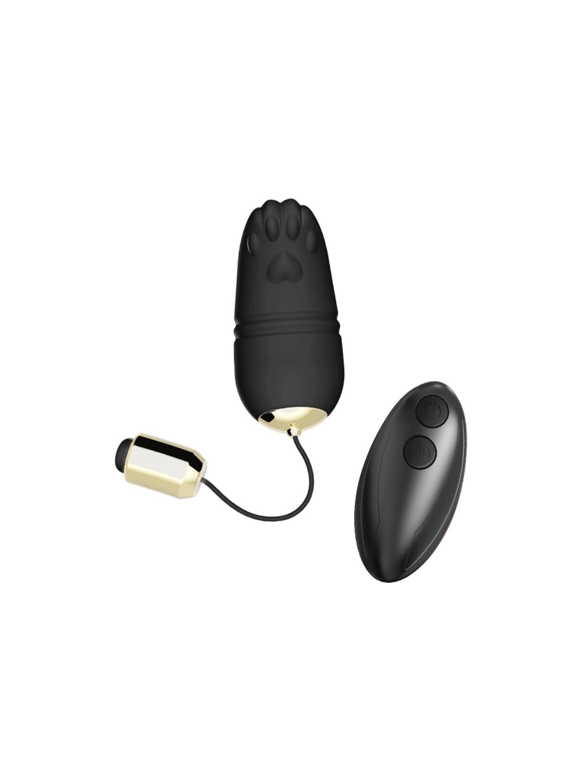 Kitty Egg Vibrator G-Spot Fernbedienbares Schwarz von Armony Stimulators