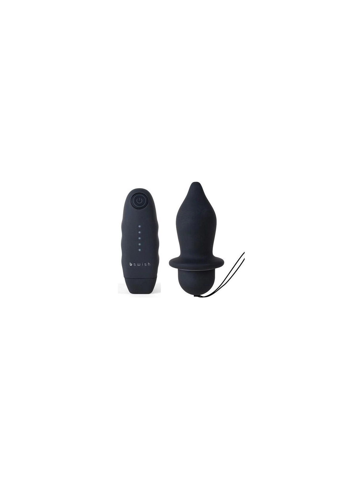 Bfilled Classic Vibrating Plug Schwarz von B Swish