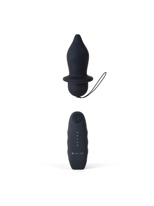 Bfilled Classic Vibrating Plug Schwarz von B Swish