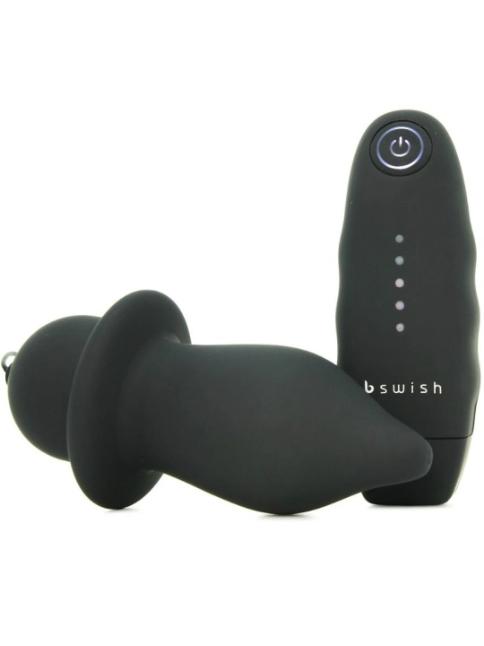 Bfilled Classic Vibrating Plug Schwarz von B Swish