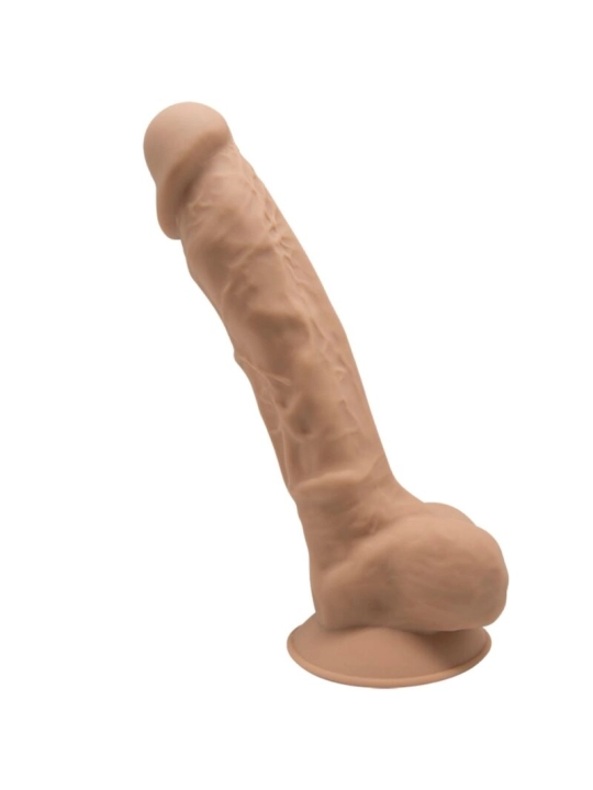 Model 1 Realistischer Penis Premium Silexpan Silikon Karamell 17.5 cm von Silexd