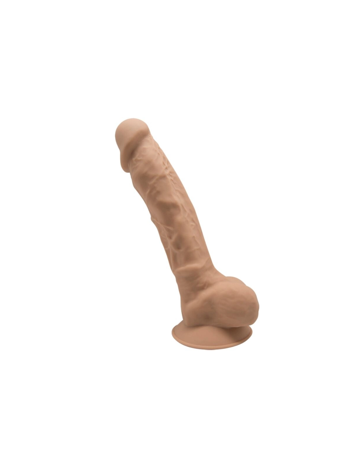 Model 1 Realistischer Penis Premium Silexpan Silikon Karamell 17.5 cm von Silexd