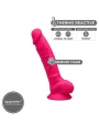 Model 1 Realistischer Penis Premium Silexpan Silikon Fuchsia 17.5 cm von Silexd