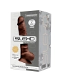 Model 1 Realistischer Penis Premium Silexpan Silikon Braun 17.5 cm von Silexd