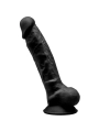 Modell 1 Realistischer Penis Premium Silexpan Silikon Schwarz 17.5 cm von Silexd