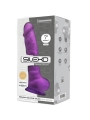 Model 1 Realistischer Penis Premium Silexpan Silikon Violett 17.5 cm von Silexd