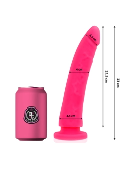 Toys Rosa Dildo Medizinisches Silikon 23 cm -O- 4.5 cm von Deltaclub