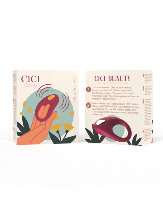 Premium Vibrierender Silikonring von Cici Beauty