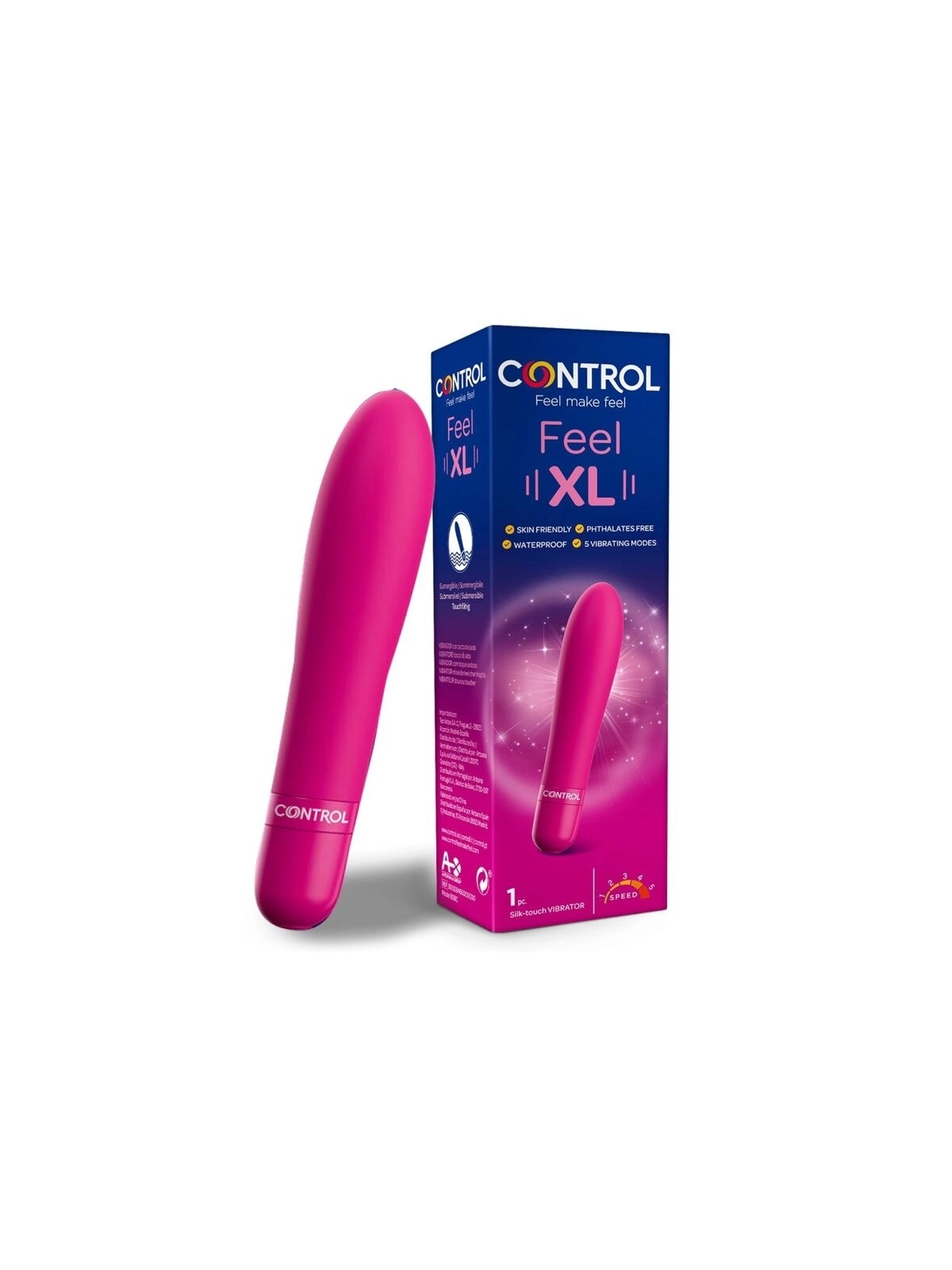 Spüren Sie Die XL-Vibrierende Kugel von Control Toys