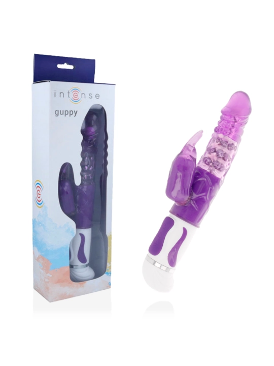 Guppy-Lila-Rotator-Vibrator von Intense Couples Toys