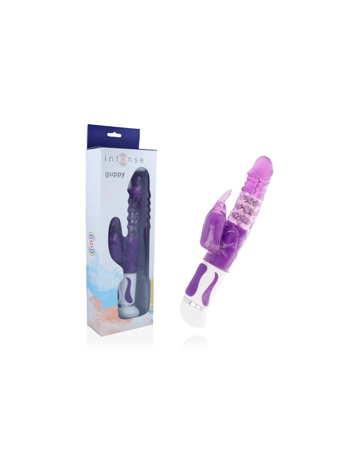 Guppy-Lila-Rotator-Vibrator von Intense Couples Toys