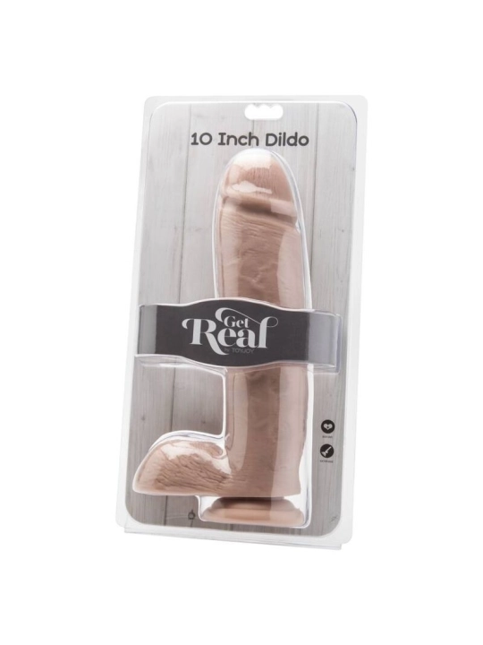 Dildo 25,5 cm mit Holenhaut von Get Real