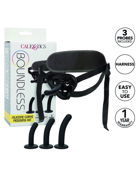 Boundless Silikon-Kurve-Pegging-Kit von Calexotics