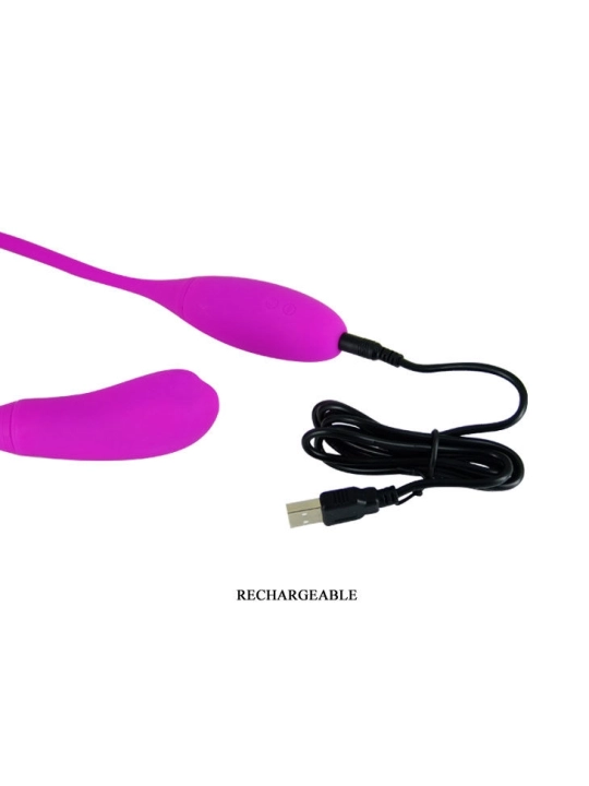 Smart - Snaky Vibe Vibrator 7v + 3 Tickling von Pretty Love Smart