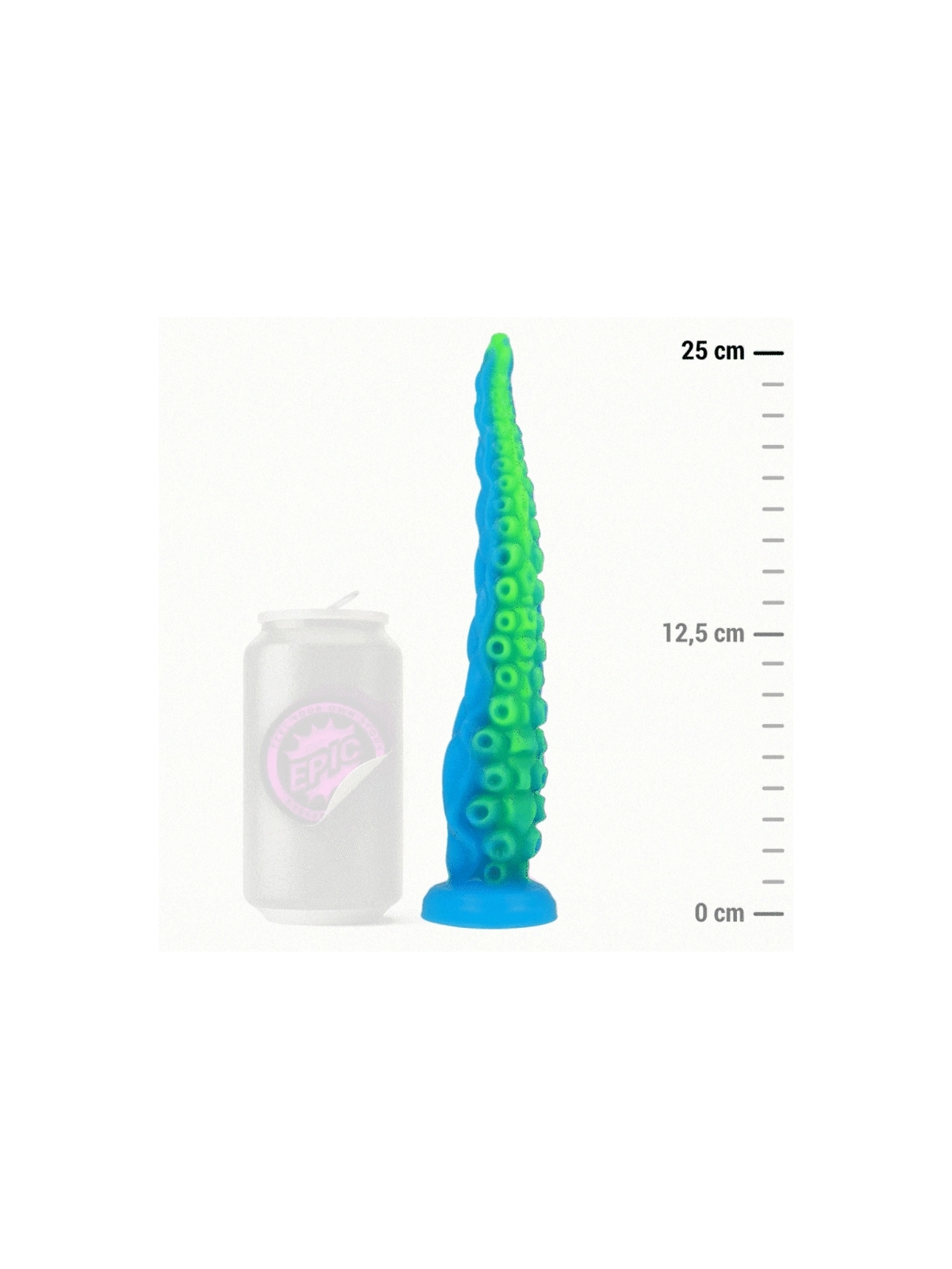 Scylla Fluoreszierender Dünner Tentakel-Dildo, Kleine Grösse von Epic