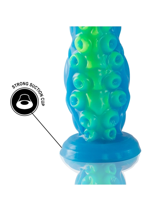 Scylla Fluoreszierender Dünner Tentakel-Dildo, Kleine Grösse von Epic