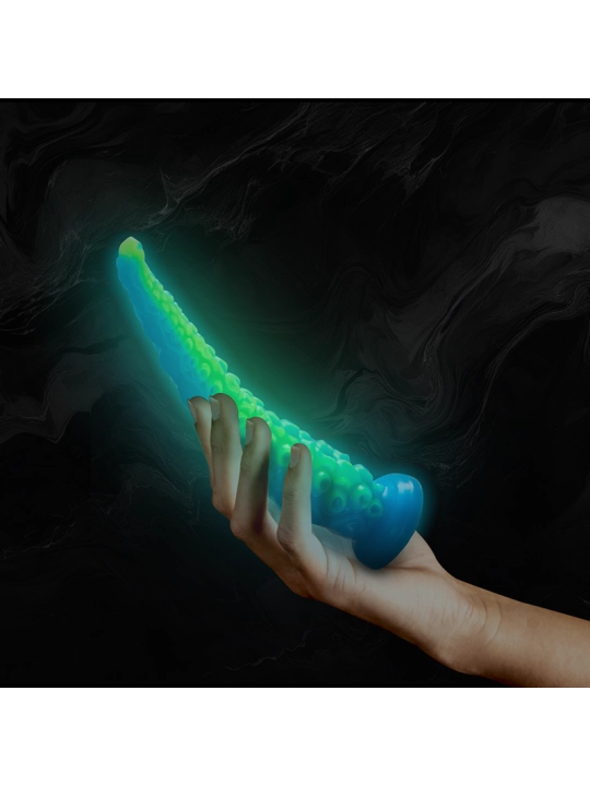 Scylla Fluoreszierender Dünner Tentakel-Dildo, Kleine Grösse von Epic