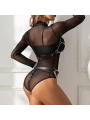 Ganzkörperharness mit Sternkettendetail One Size (S-L) von Subblime Fetish