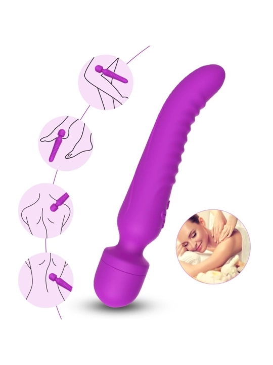 Mission Massager & Vibrator Wärmeeffekt Lila von Armony Massagers