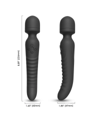 Mission Massager & Vibrator Wärmeeffekt Schwarz von Armony Massagers