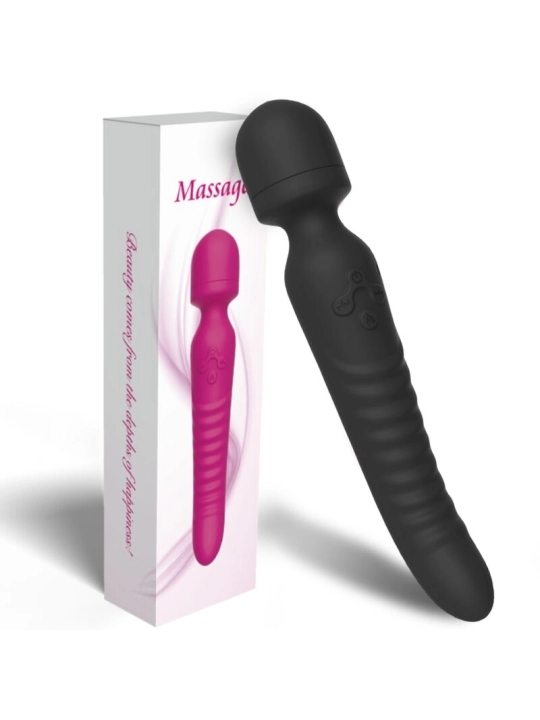 Mission Massager & Vibrator Wärmeeffekt Schwarz von Armony Massagers