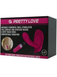 Stimulierende Schale mit Fernbedienung von Pretty Love Flirtation