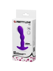 Anal Massager 12 Lila Vibrationsmodi von Pretty Love