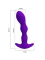 Anal Massager 12 Lila Vibrationsmodi von Pretty Love