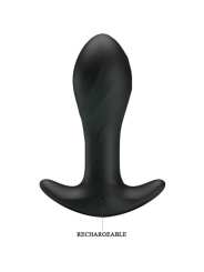 Schwarzer Analvibrator von Pretty Love