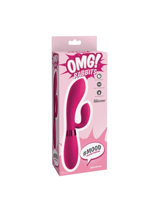 Mood Silicone Vibrator Pink von Omg