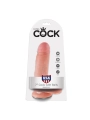 7 Dildo Fleisch mit Eier 17.8 cm von King Cock