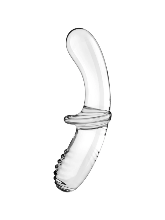 Doppel Kristall Dildo Transparent von Satisfyer Crystal