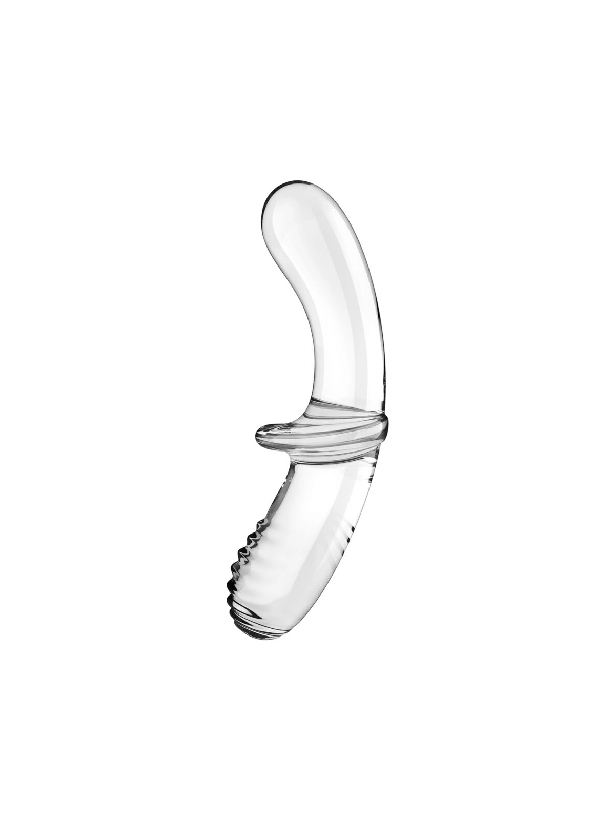 Doppel Kristall Dildo Transparent von Satisfyer Crystal