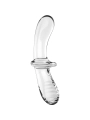 Doppel Kristall Dildo Transparent von Satisfyer Crystal