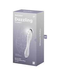 Schillernder Transparenter Kristall von Satisfyer Crystal