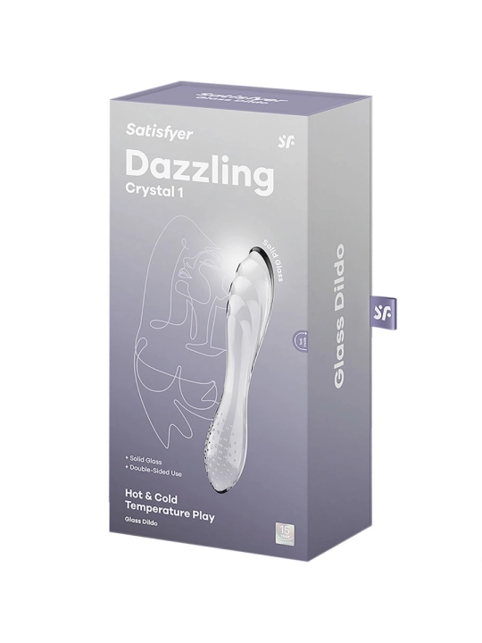 Schillernder Transparenter Kristall von Satisfyer Crystal