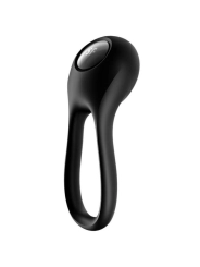 Majestic Duo Ring Vibrator Schwarz von Satisfyer Ring