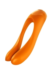 Candy Cane Fingervibrator Orange von Satisfyer Vibrator