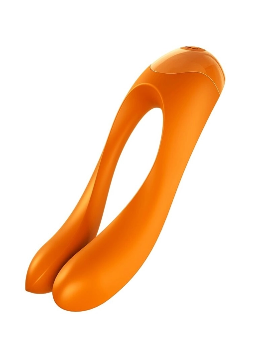 Candy Cane Fingervibrator Orange von Satisfyer Vibrator