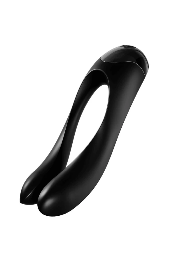 Candy Cane Fingervibrator Schwarz von Satisfyer Vibrator