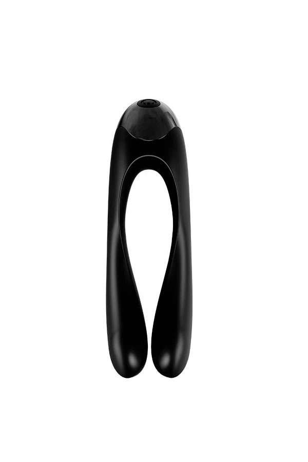 Candy Cane Fingervibrator Schwarz von Satisfyer Vibrator