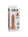 Realistischer Dildo Ungeschnittenes Fleisch 15 cm von King Cock