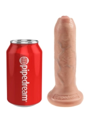 Realistischer Dildo Ungeschnittenes Fleisch 15 cm von King Cock