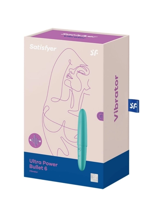 Ultra Power Bullet 6 Türkis von Satisfyer Vibrator