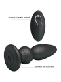 Leistungsstarker Vibrator mit Fernbedienung, Analstecker, Schwarz von Mr Play