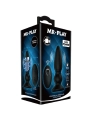 Leistungsstarker Vibrator mit Fernbedienung, Analstecker, Schwarz von Mr Play