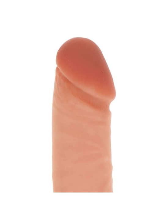 Silikondildo 20,5 cm mit Kugeln Beige von Get Real