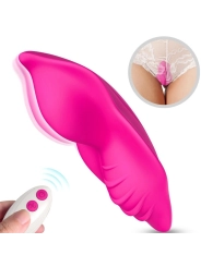 Whisper Tragbares Höschenn Vibrator mit Fernbedienbares Fuchsia von Armony Wearables